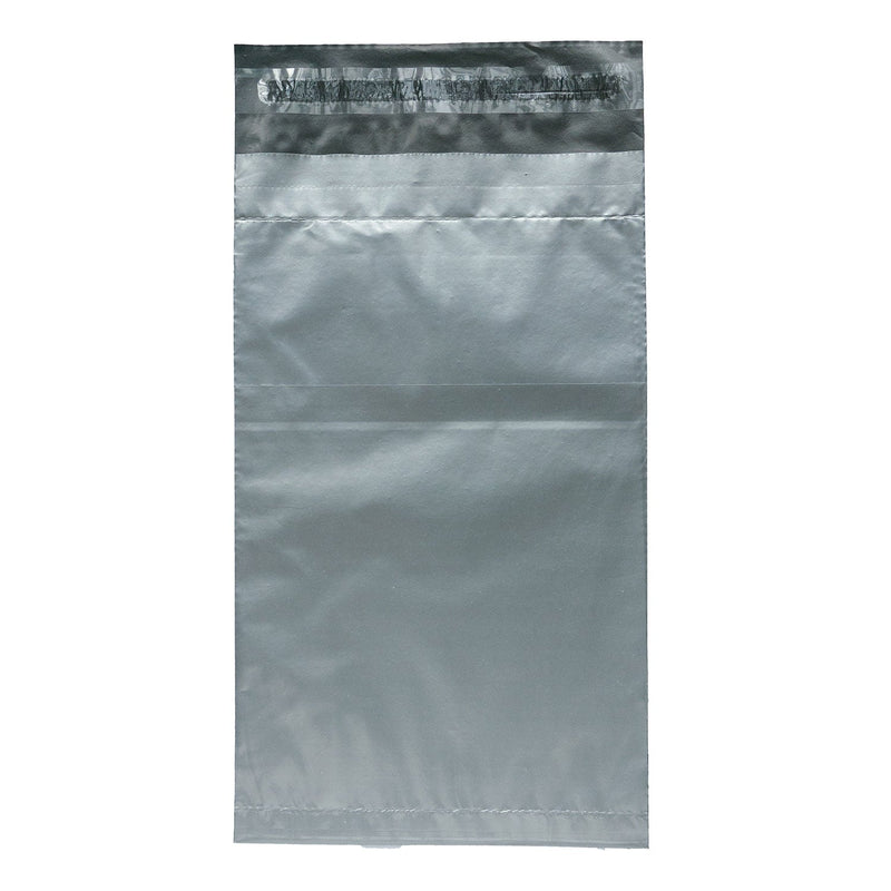 Grey Mailing Bags Pack of 100, Anti-Cracking and Self Sealing